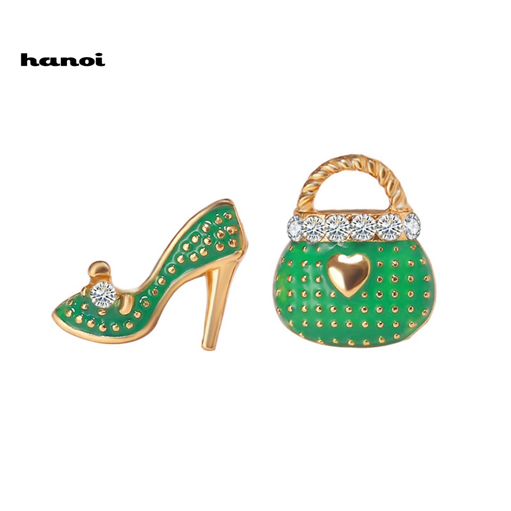 Khuyên Tai Hình Túi Xách Và Giày Cao Gót Thời Trang Dành Cho Nữ