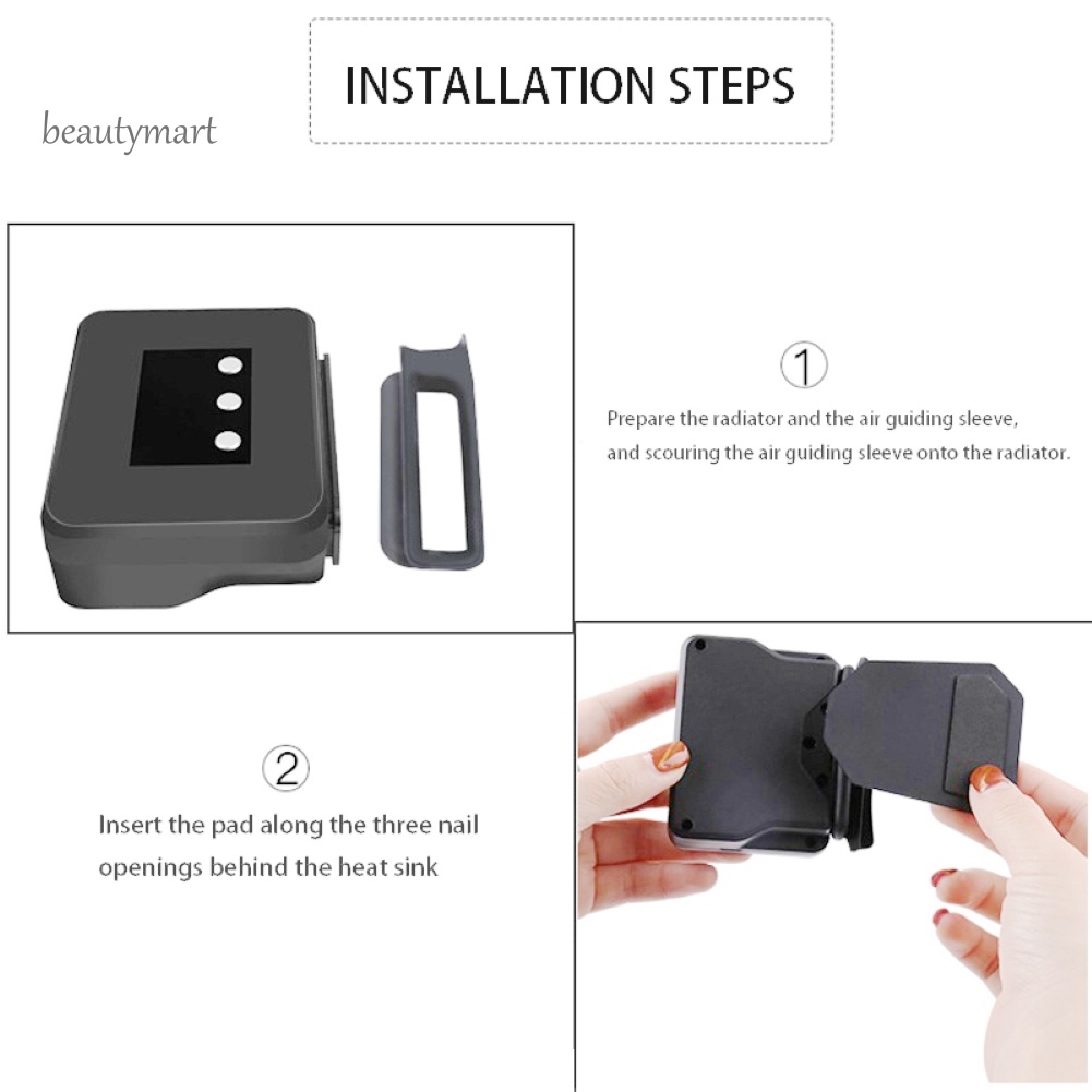 Quạt TảN NhiệT MàN HìNh LED beautymartm1 Cho MáY Chơi Game Nintendo Switch