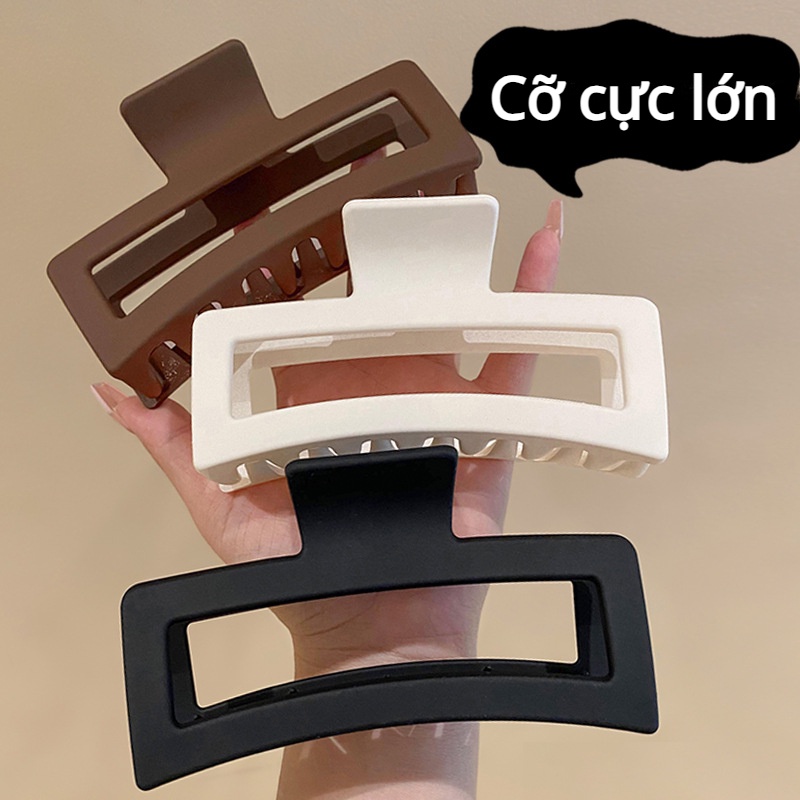 Kẹp Tóc Hình Cá Mập 15cm Đơn Giản Thời Trang Mùa Hè Hàn Quốc Cho Nữ