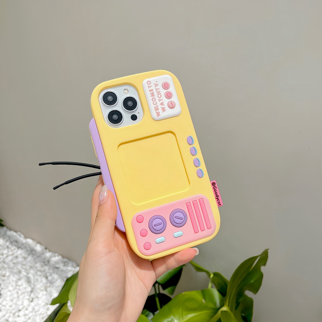 Ốp Điện Thoại In Hình Tv Cho Iphone 14 14pro Max11 Pro Max Xs Max X 12 Pro Max