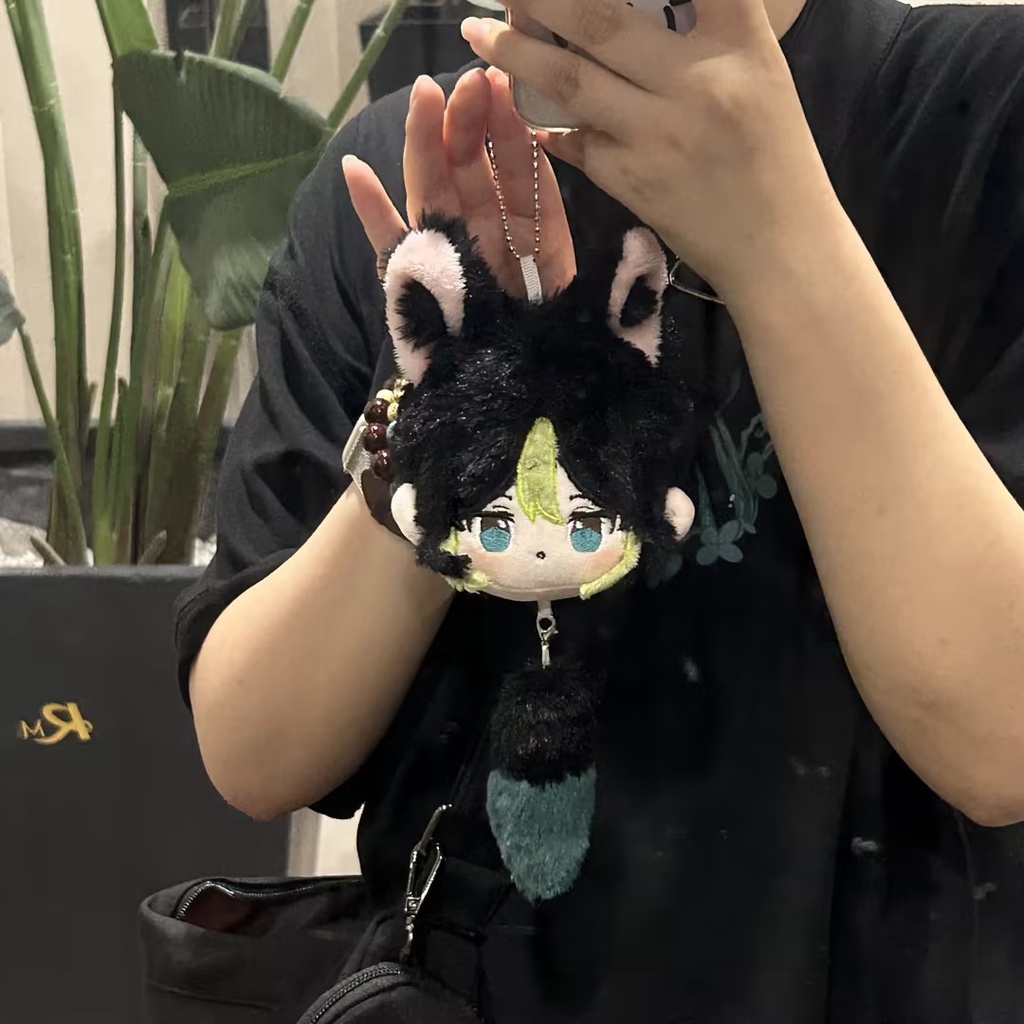Móc Khóa Hình Búp Bê Xiao Tighnari Nhồi Bông Đáng Yêu