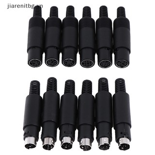 Phích cắm kết nối giắc cắm din mini 3 / 4 / 5 / 6 / 7 / 8 pin