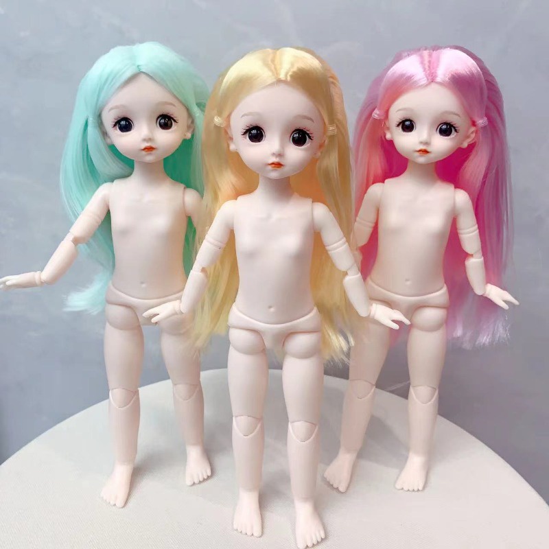Búp Bê Bjd 1 / 6 Mắt 3D 26 Khớp Động