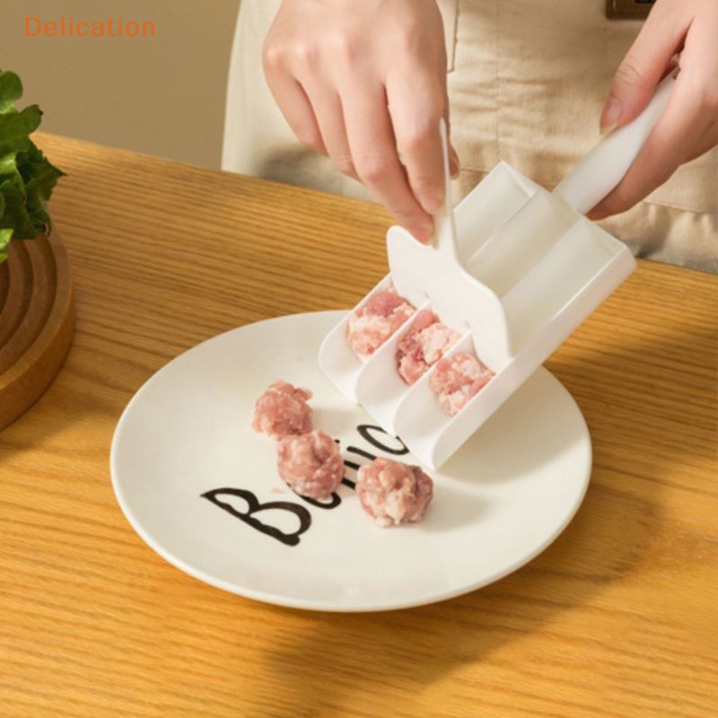 Dụng cụ làm thịt viên ELEBUY ba ngăn chống dính sáng tạo cho nhà bếp