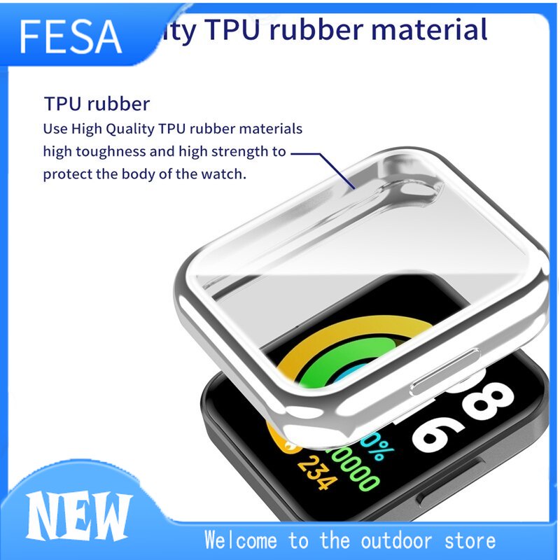 Dây Đeo Silicone Thay Thế Cho Đồng Hồ Thông Minh Xiaomi Mi Watch2 Lite Redmi Watch 2