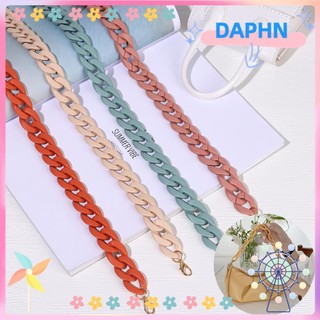 Dây đeo túi xách/ ví dạng chuỗi bằng nhựa acrylic có thể tháo rời nhiều màu tiện dụng cho nữ