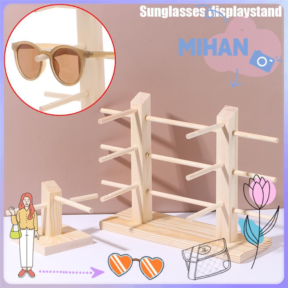 Kệ Trưng Bày Mắt Kính Bằng Gỗ Nhiều Tầng Tiết Kiệm Không Gian MIHAN1