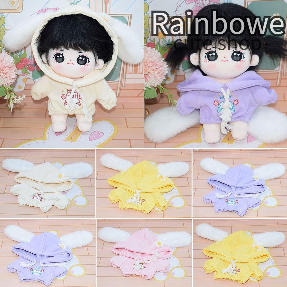 Áo Hoodies Màu Cầu Vồng Cho Búp Bê 1 / 111 / 12 OB11 15cm / 20cm Tỉ Lệ 1 / 12