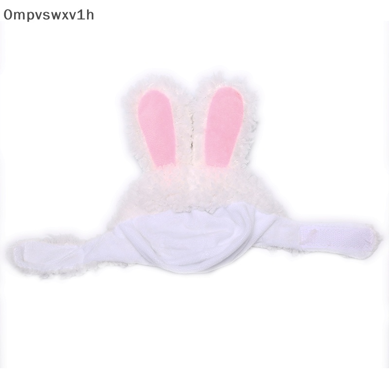 Mũ tai thỏ hình chú thỏ trang phục hóa trang cho mèo cưng cho chó nhỏ dự tiệc