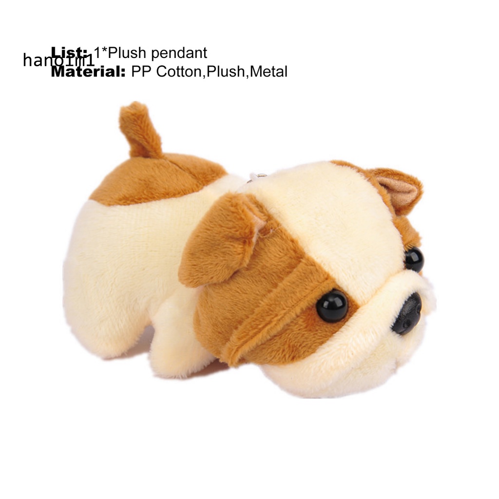 Móc Khóa Trang Trí Túi Xách Hình Chú Chó Dễ Vệ Sinh