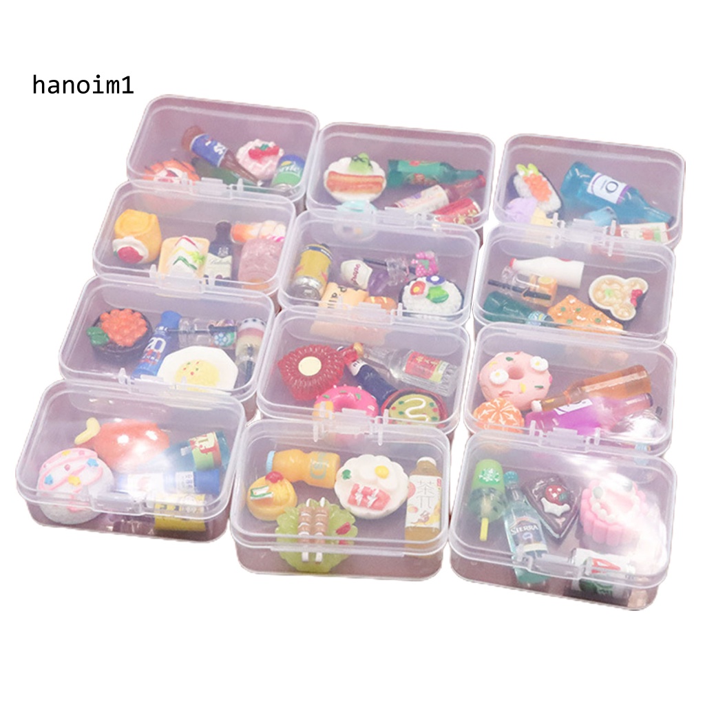 Set 5 Món Đồ Ăn Siêu Thị Mini Cho Nhà Búp Bê