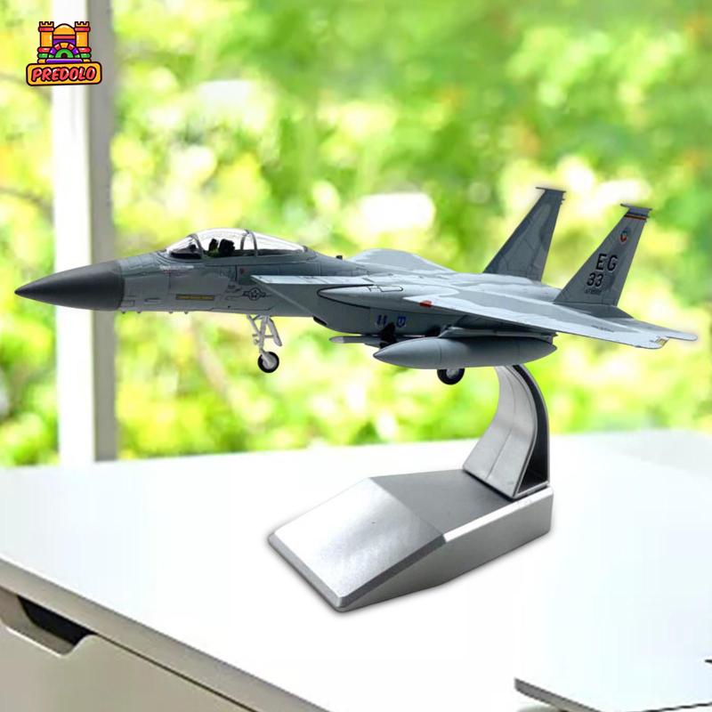 predolo Mô Hình Máy Bay Chiến Đấu US F-15C Bằng Hợp Kim Tỉ Lệ 1: 100