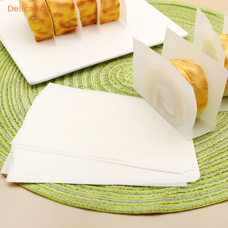 100 Tờ giấy gói bánh/nướng ELEBUY chống thấm dầu dùng trang trí