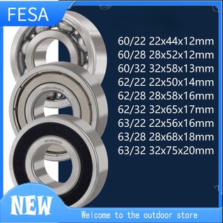 Vòng bi 60 / 22 60 / 28 60 / 32 62 / 22 62 / 28 62 / 32 63 / 22 63 / 28 63 / 32 2rs / zz / mở sâu