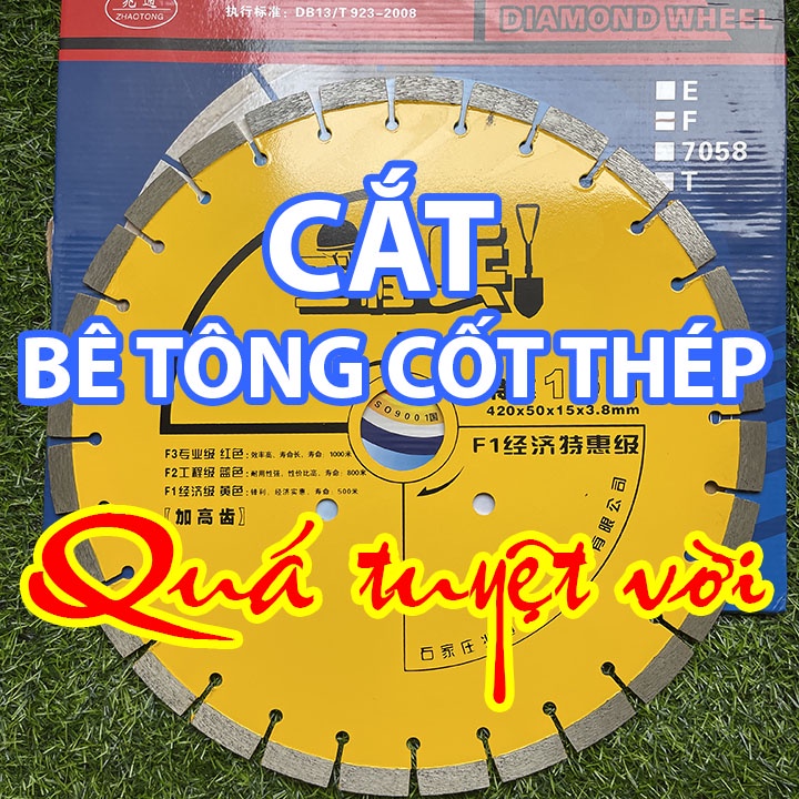 Lưỡi cắt bê tông ZONTEN 350 , Lưỡi Cắt Đá Zonten 350