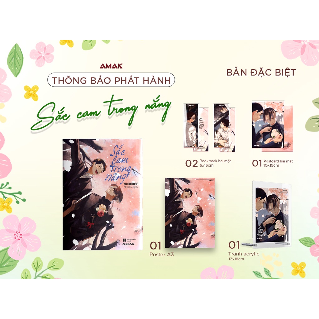 Sách Sắc cam trong nắng - Bản Quyền