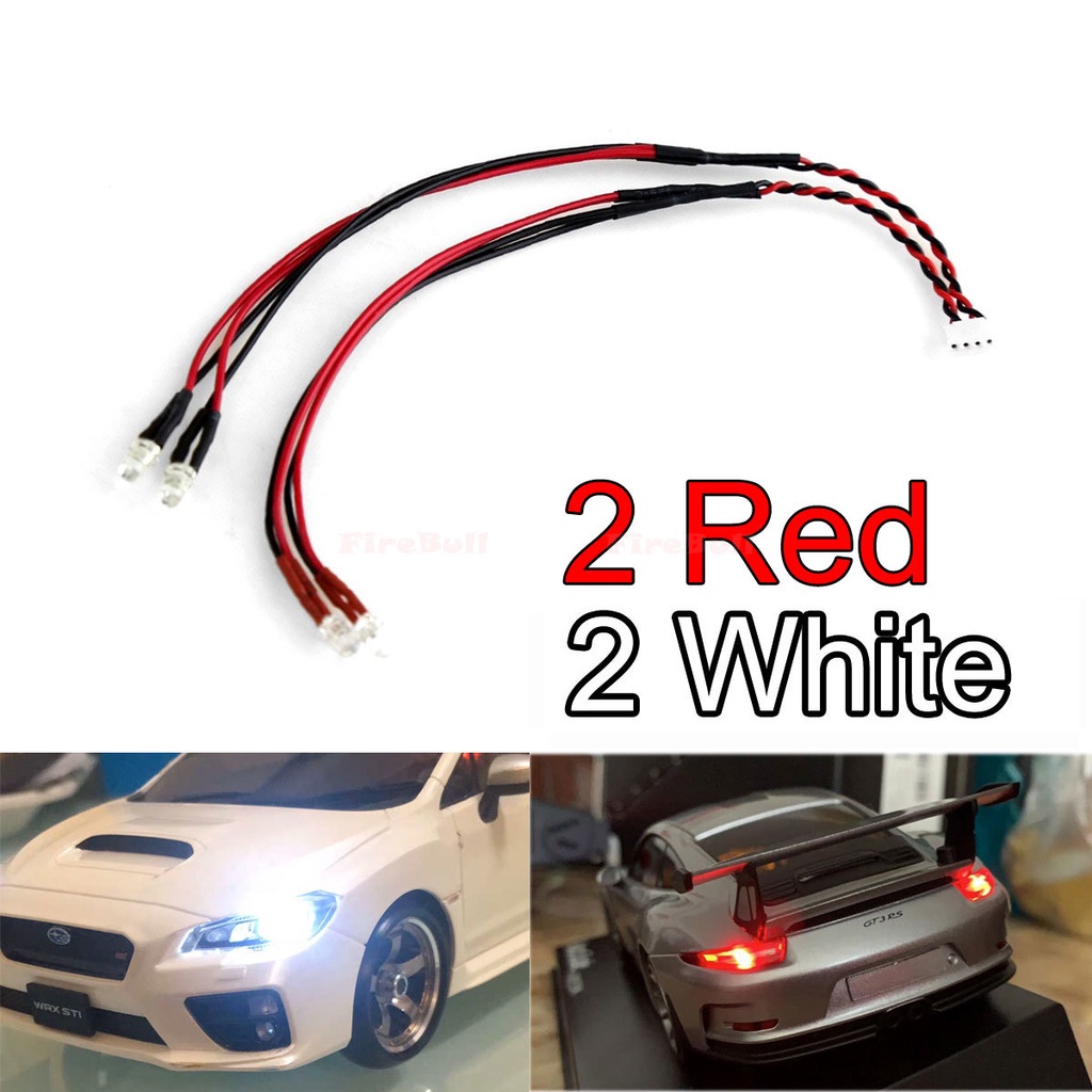 HOT- Đèn pha LED ô tô RC và đèn hậu cho Kyosho Mini-Z AWD MA020 MR03 FWD RWD 1 / 28 Bộ phận nâng cấp