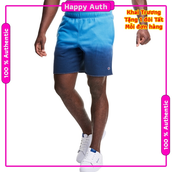 Quần Đùi Champion Nỉ Chính Hãng Mỹ - Champion Dip Dye Fleece Shorts