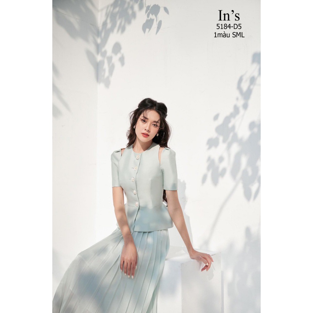 Sét tapta chân váy dập ly cực sang