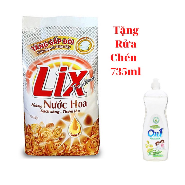 Bột Giặt Lix Extra Huong Hoa 5.5kg