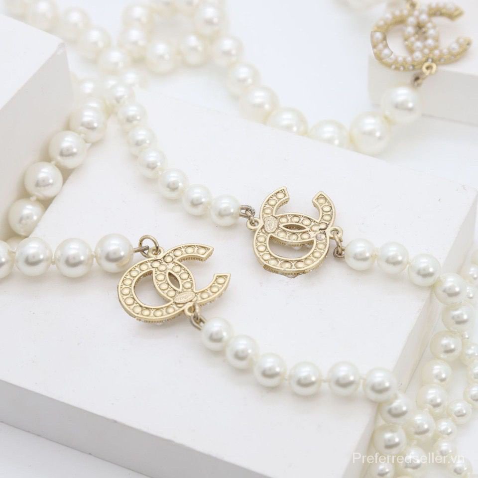 Dây Chuyền Hai Lớp Mặt Hình Quyển Sách Nhỏ Đính Ngọc Trai Phong Cách Trung Cổ 2023