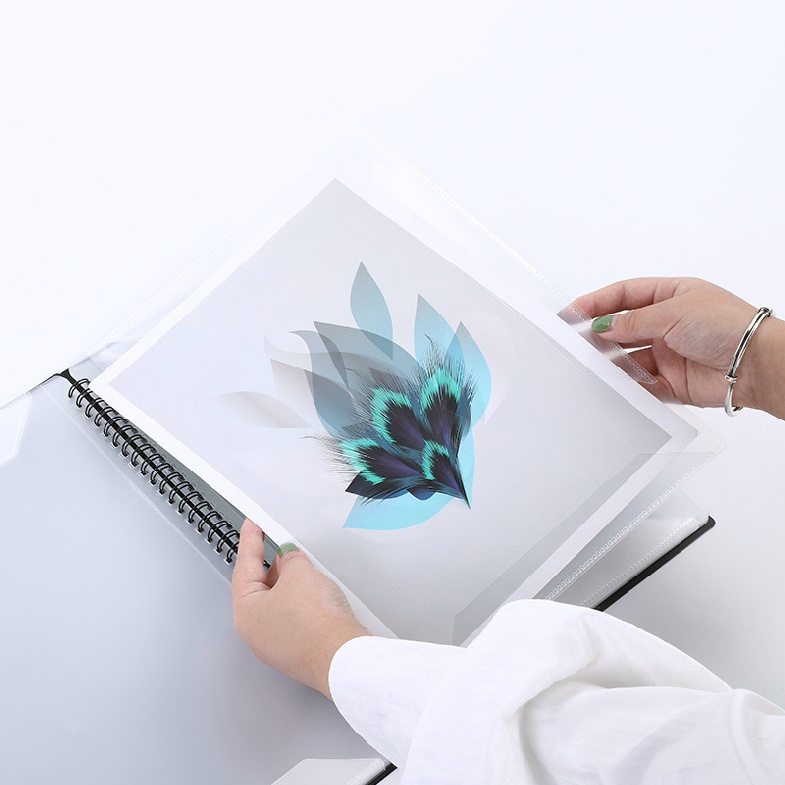 40/60 Pages A4 Piano Score Folder Practice Sheet Music Document Organizer