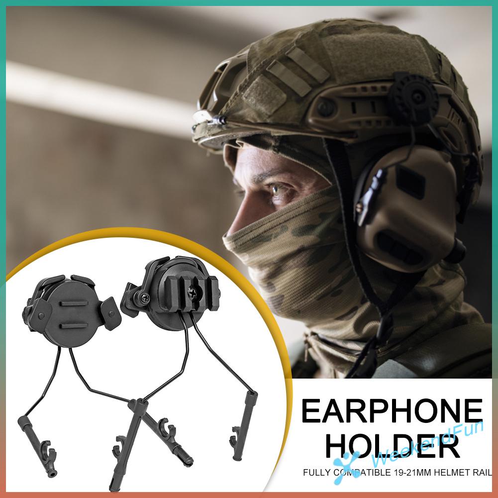 Thảm Lót Sàn Thiết Kế Dễ Thương Chuyên Dùng★ Tactical fast rail mounts tai nghe rail adapter giá đỡ tai nghe bộ chụp mũ bảo hiểm xoay 360 mũ bảo hiểm đường sắt giá đỡ treo