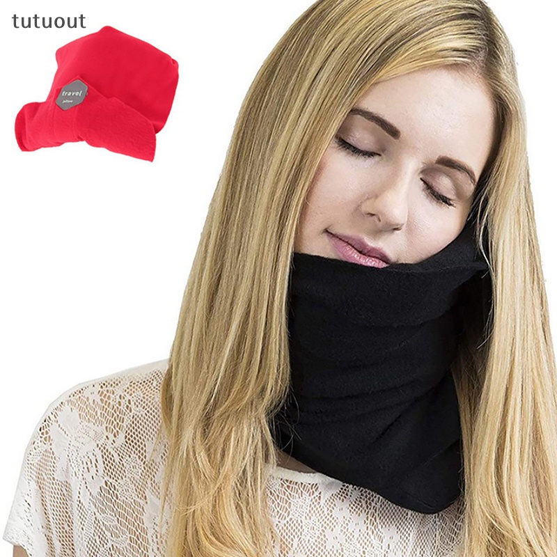 Tutuout mềm du lịch gối cổ máy bay ô tô thoải mái ngủ gối giảm đau chỉnh hình gối vc hình dạng văn phòng ngủ trưa tựa đầu vn