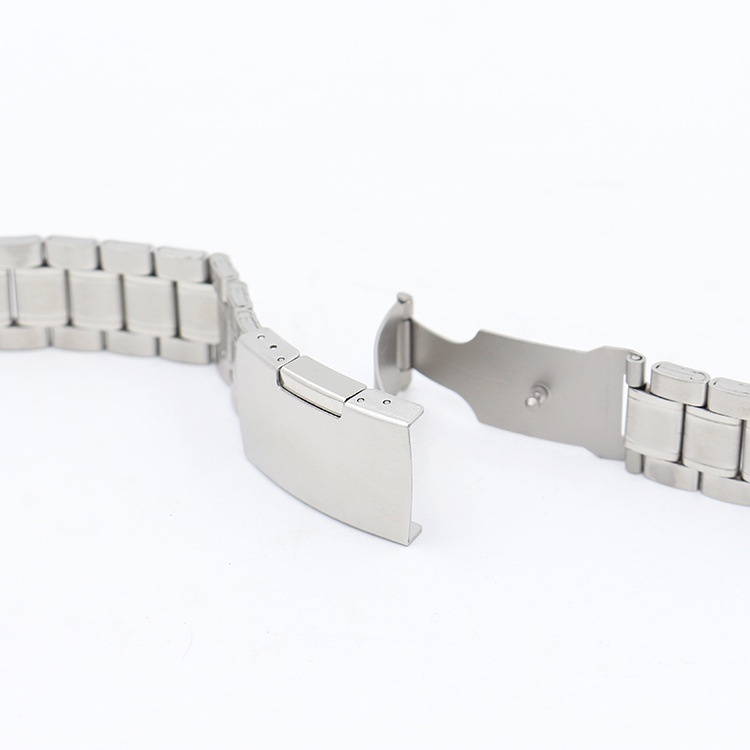 Dây đeo đồng hồ bằng thép không gỉ 20mm 22mm cho dây đeo seiko vòng đeo tay đa năng phụ nữ đàn ông thay thế dây đeo tay cong đầu kim loại