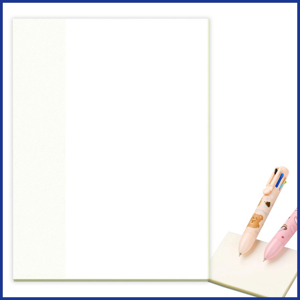 Clear sticky notes 50 sheets không thấm nước trong suốt sticky notes self-adhesive translucent note pads school aiavn aiavn