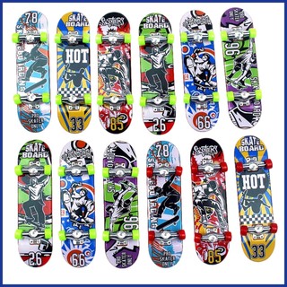 Đồ chơi ngón tay nhỏ long-lasting fingertip dance hợp kim bền non-slip finger skateboard aiavn
