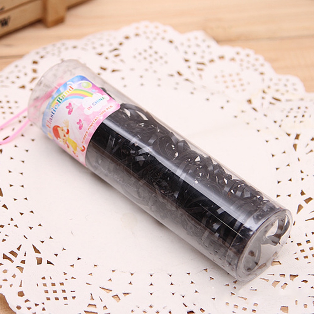Set 220 Dây Thun Buộc Tóc Nhiều Màu Cho Bé Gái Giá Đỡ