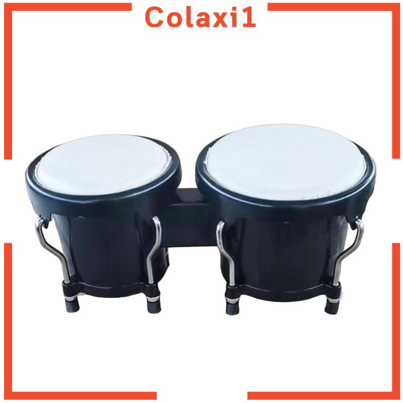 Bongo drum nhạc cụ giáo dục trống tay châu phi 6 inch cho quà tặng ngày lễ bé trai cô gái mới bắt đầu người lớn