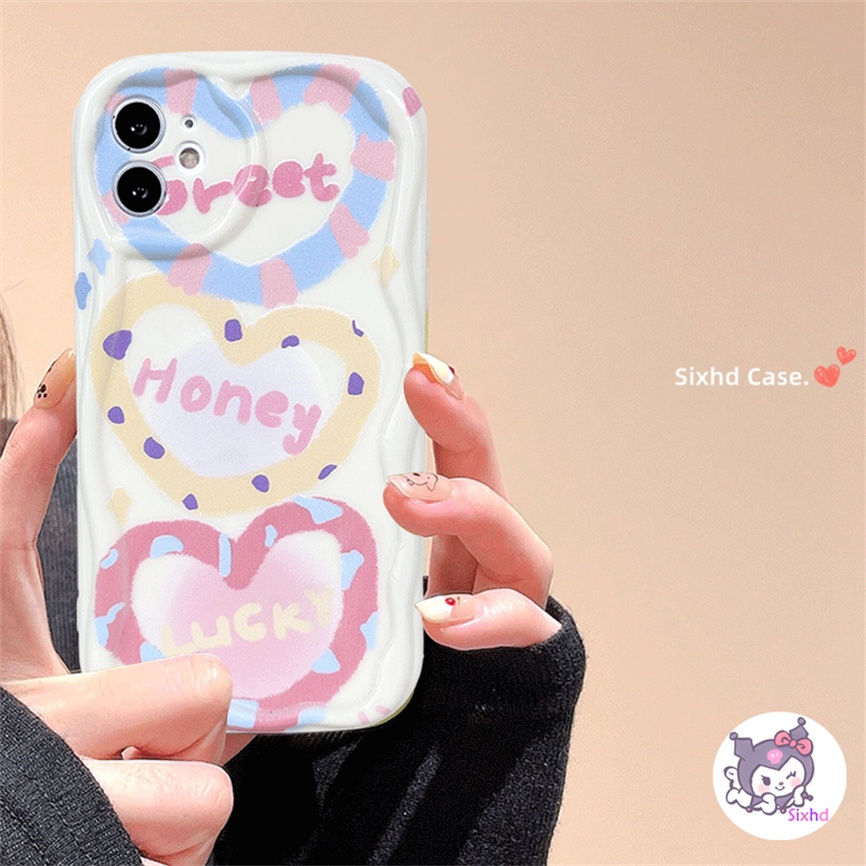 Ốp Lưng Vivo Y02T Y27 Y16 Y02s Y36 Y22 Y21s Y33s Y20 Y20i Y12s Y12A Y20G Y20s Y17 Y15s Y15A Y02 Y35 Y20 Y15 Y12 Y11 Y21 Y95 Y93 Y91 Y50 Y30 V27e V25e cartoon pink rabbit love 3d cream wave