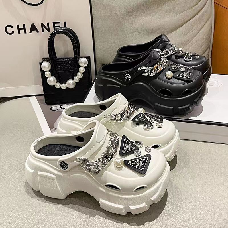 MOCHO  dép cross dép bánh mì nữ  dép sục nữ đáy dày 2023 NEW B21H0JM