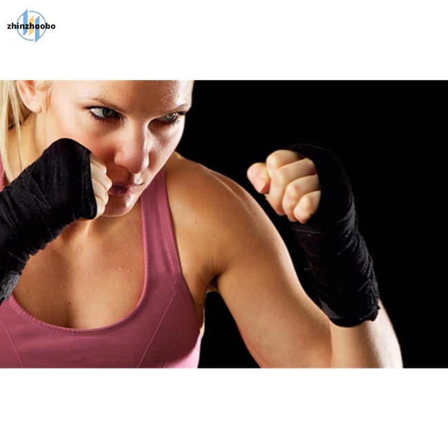 Zhin 2,5m dây đeo thể thao bông kick boxing băng quấn cổ tay găng tay bọc thiết bị quai đeo