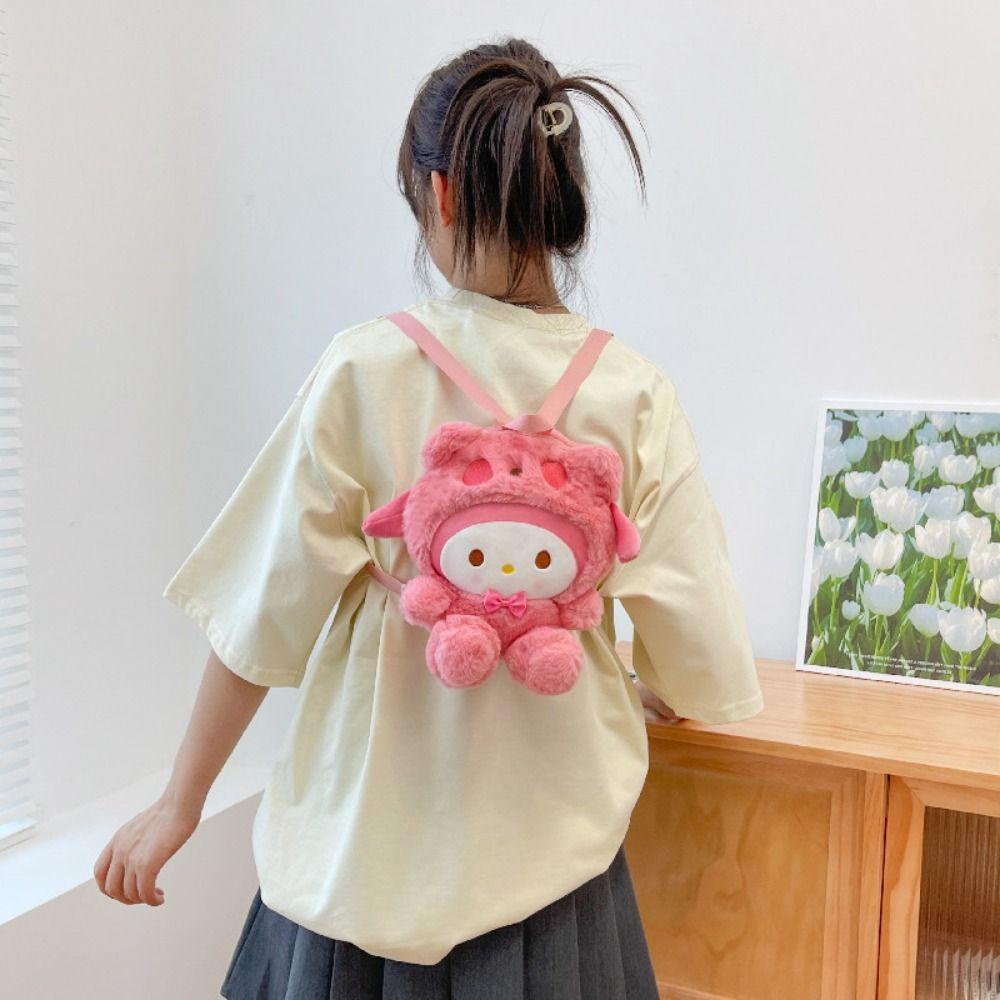 Pinou Ba Lô Bông Hoạt Hình kuromi Ngọt Ngào Đáng Yêu