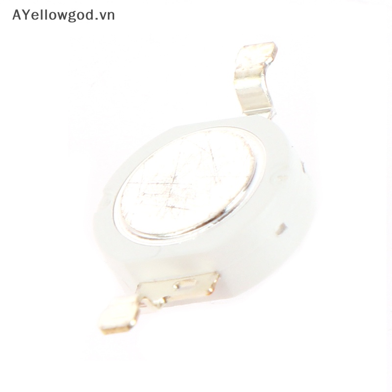 Ayellowgod 3w uv tím led bóng đèn cực tím chip đèn 365nm 375nm 380nm 385nm 395nm 400nm 405nm 410nm 420nm 3w high power light vn