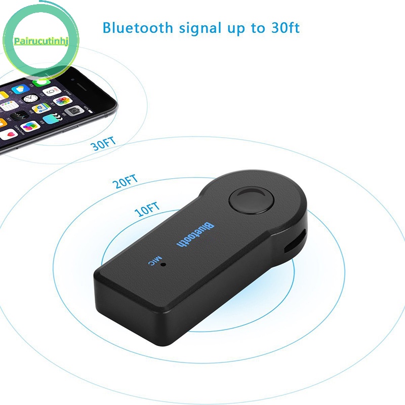 Cặp Thiết Bị Thu Phát bluetooth 5.0 2 Trong 1 jack Cắm 3.5mm Cho Xe Ô Tô vn