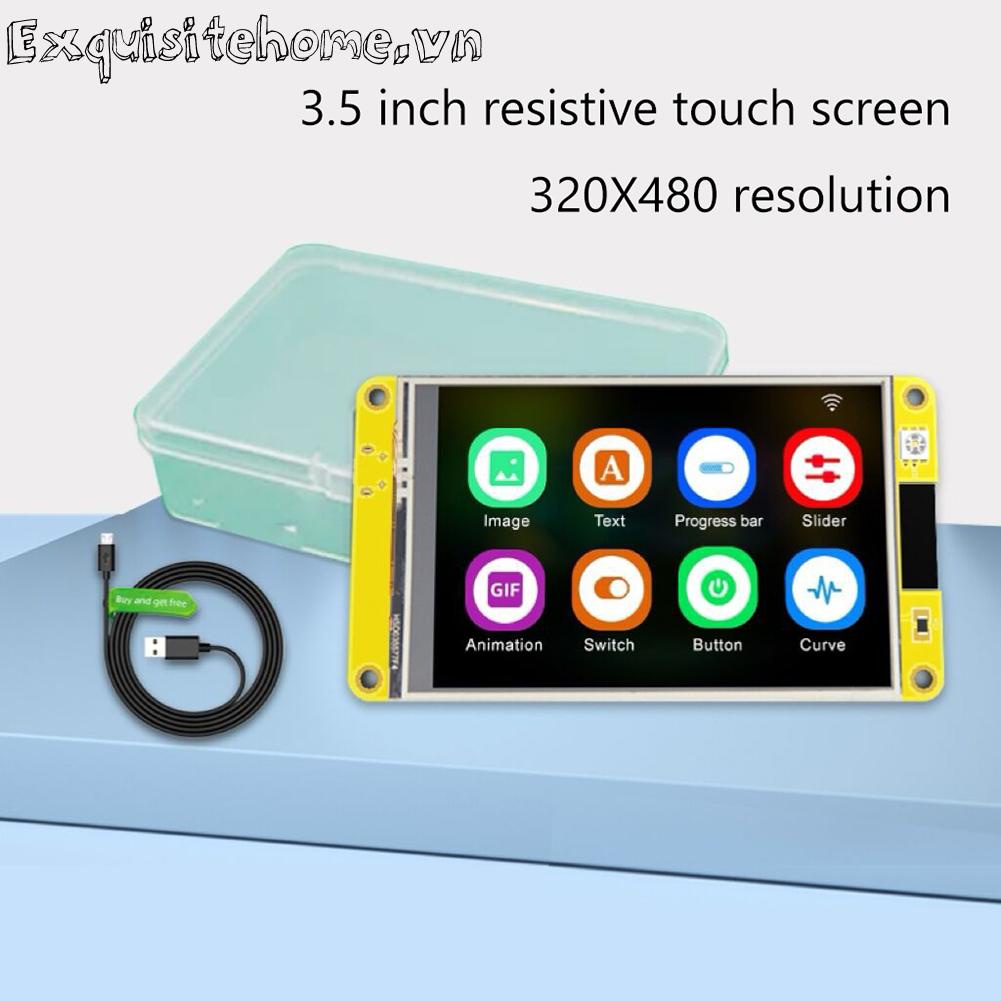 Esp32 wifi mô-đun tương thích bluetooth màn hình hiển thị thông minh rgb 3,5 inch 320x480