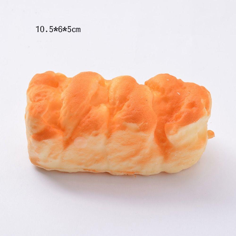 Lanfy Đồ Chơi Mô Hình Bánh Mì Giả Mềm Mại