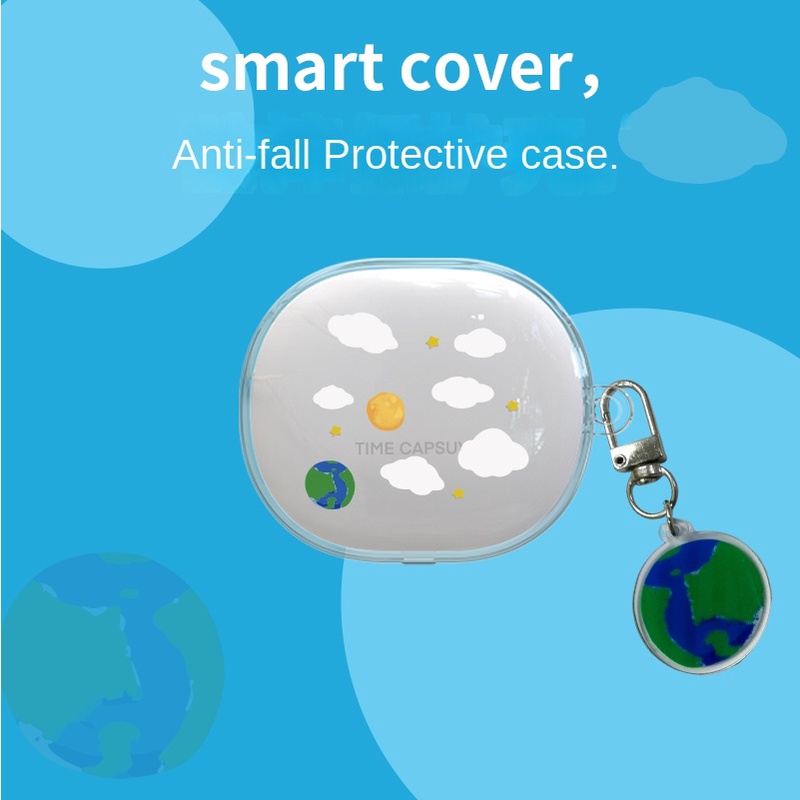 Ins flower lovely for redmi buds 4 lite case couple soft korea tpu earphone cover for redmi buds 4 lite vỏ trong suốt bảo vệ