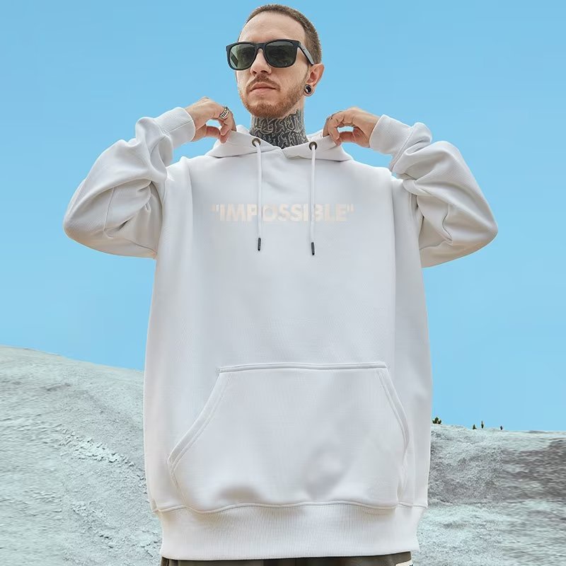 Áo hoodie Dáng Rộng Cỡ Lớn m-8xl Thời Trang Cá Tính Cho Nam