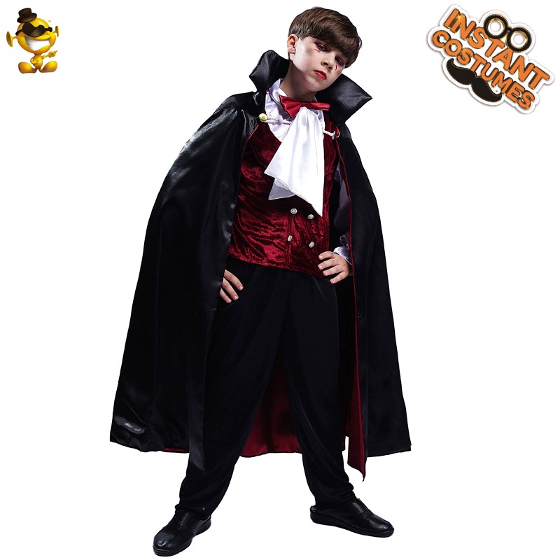Trang Phục Hóa Trang Ma Cà Rồng Nhân Dịp halloween Cho Bé Trai