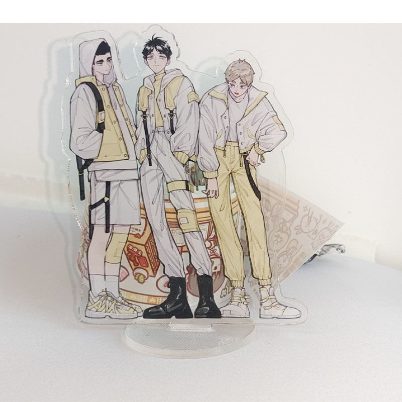 Mô hình Standee Haikyuu Acrylic Stand Shoyo Hinata Tobio Kageyama Anime decor góc học tập để bàn làm việc