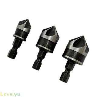⭐24H SHIPING ⭐Drill Bit 90 Degree Carbon Steel Chamfer Chamferer Drilling Hexagon Power Tools