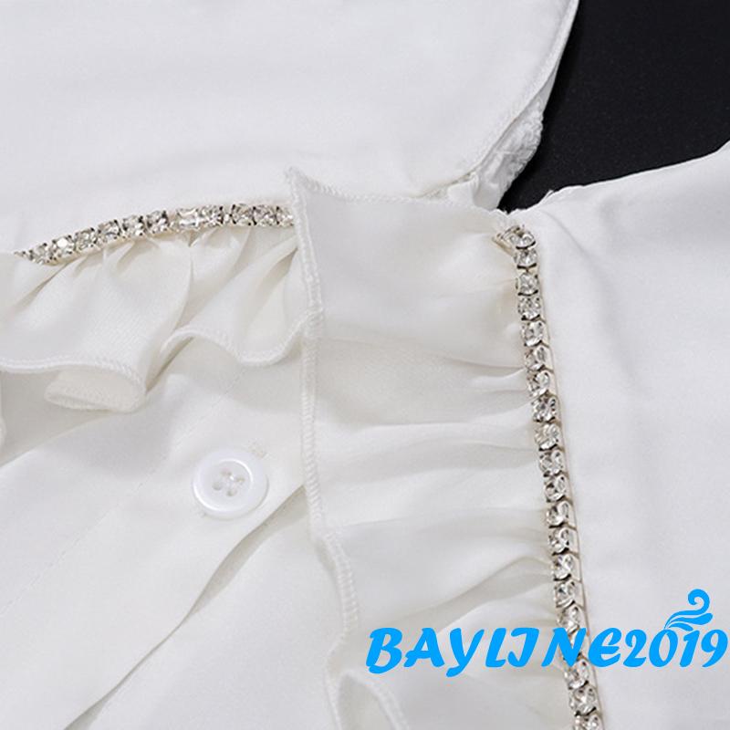 Áo Croptop Cổ Chữ v Phối Dây Xích Phong Cách 90s