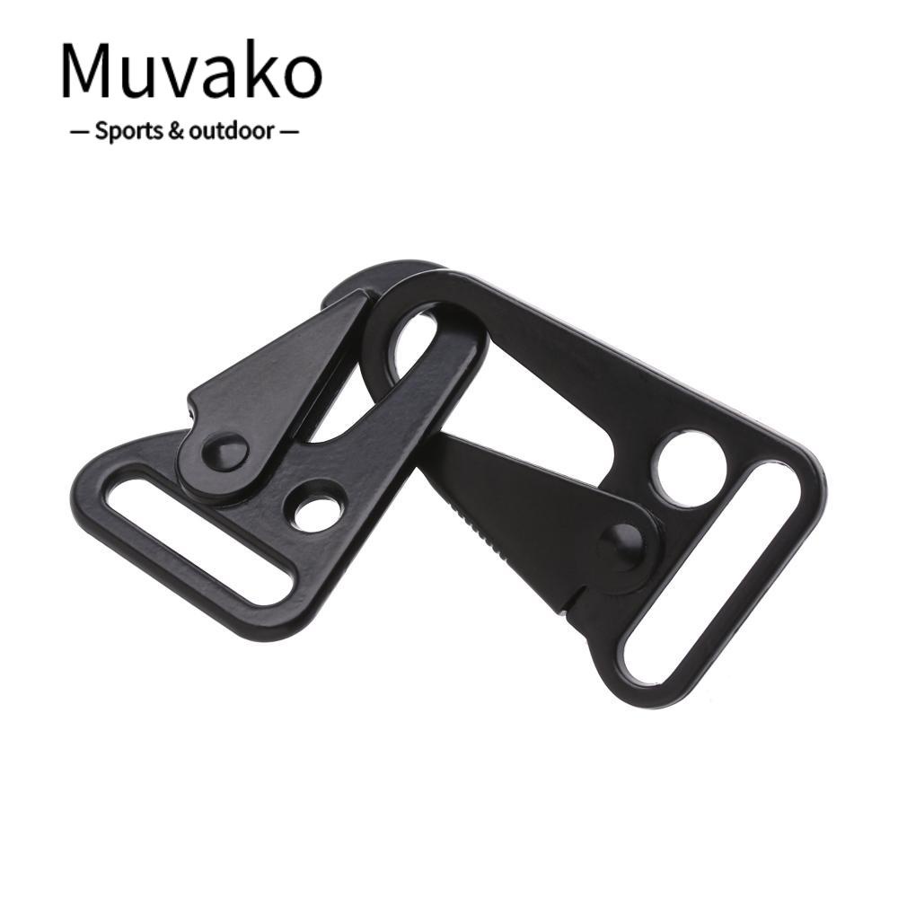Muvako 1/2/5 cái carabiner olecranon cắm trại đi bộ đường dài phụ kiện ngoài trời kẹp thắt lưng