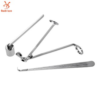 Bộ phụ kiện nến với nến, bấc và bấc 3 trong một dụng cụ nến, bốn màu