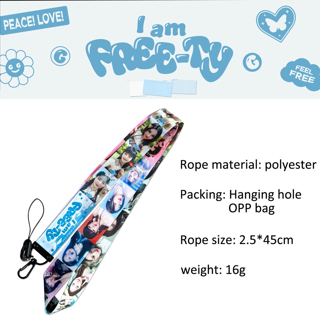 Kpop gidle lanyard nct-dream album mới jungkook dòng dây buộc điện thoại di động